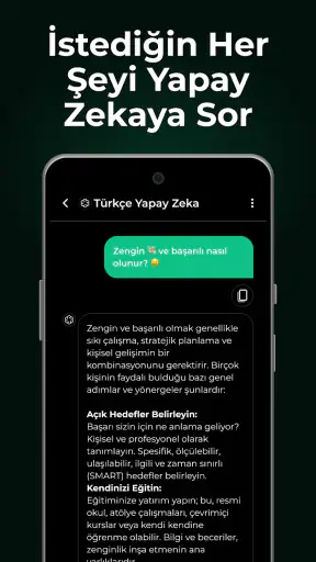 Türkçe Yapay Zeka - Chat: AI!