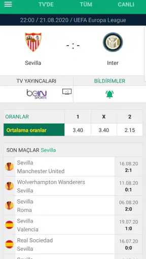 TV’de Futbol