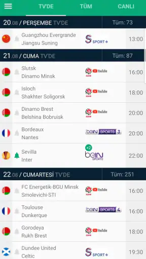 TV’de Futbol