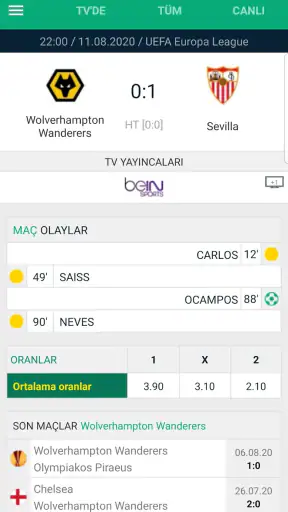 TV’de Futbol