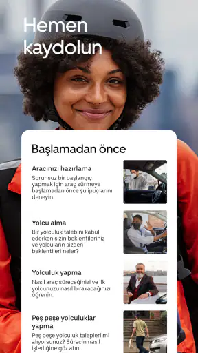 Uber Driver - sürücüler için