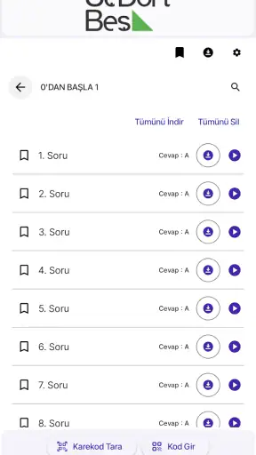 ÜçDörtBeş Video Çözüm