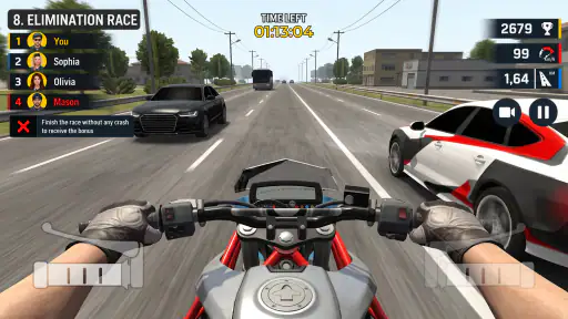 Ultimate Rider:Traffic Bike 3D