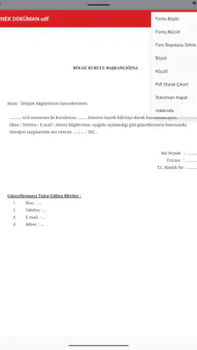 Uyap Doküman Editör