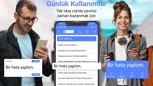 Uygulamayı Çevir -Dil ve Metin
