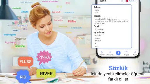 Uygulamayı Çevir -Dil ve Metin