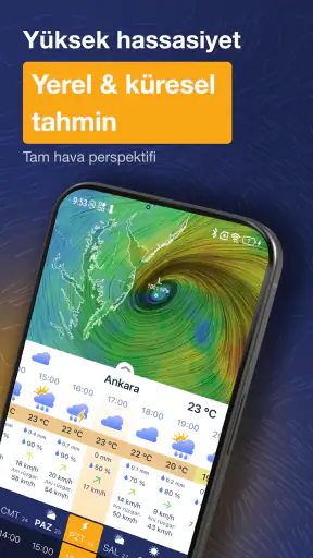 Ventusky: Hava durumu