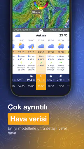 Ventusky: Hava durumu