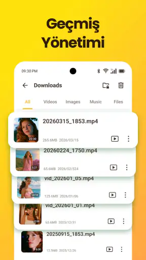 Video indirme programi, mp3