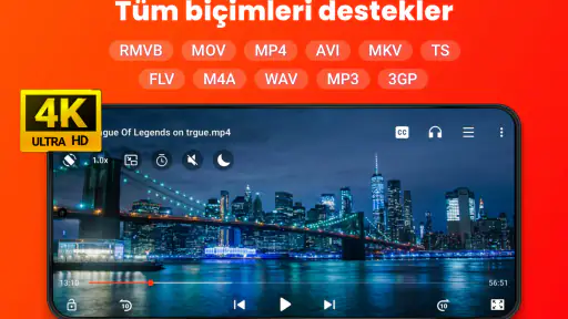 Video Oynatıcı Tüm Formatlar