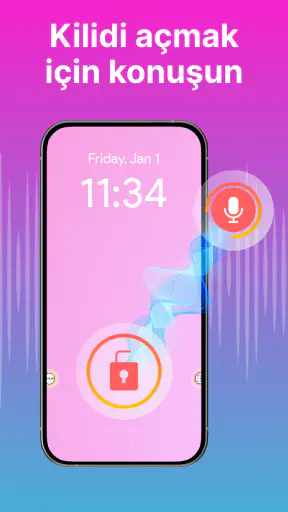 Voice Lock Screen: ses kilidi