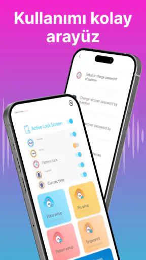 Voice Lock Screen: ses kilidi