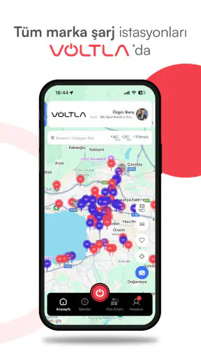 Voltla: Tüm Şarj İstasyonları
