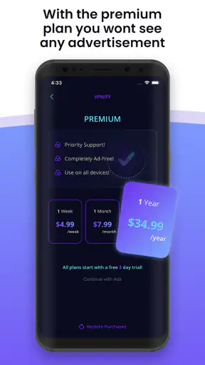 vpnify - Sınırsız VPN Proxy