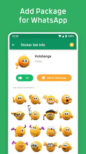 WhatsApp için Çıkartmalar