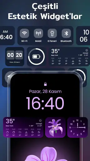 Widgets ve Temalar: iWidgets