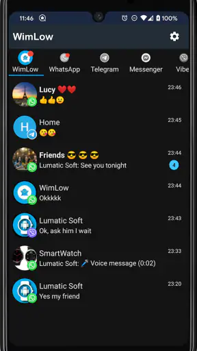 WimLow - Privacy in your chat