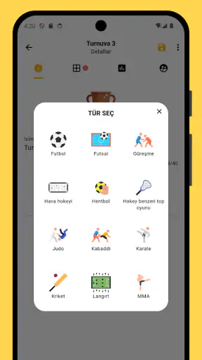 Winner – Turnuva oluşturucu