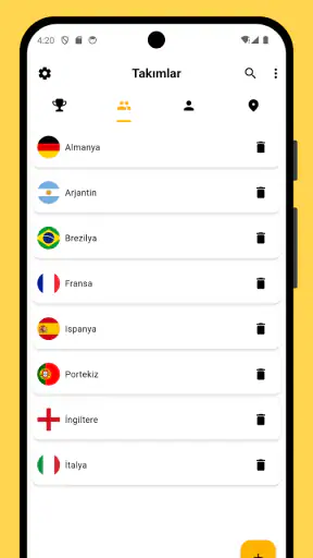 Winner – Turnuva oluşturucu