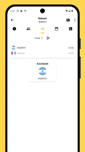 Winner – Turnuva oluşturucu