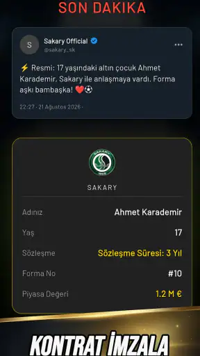 Wonderkid: Football Career Sim