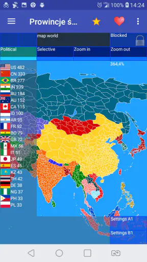 World Provinces: Empire Map