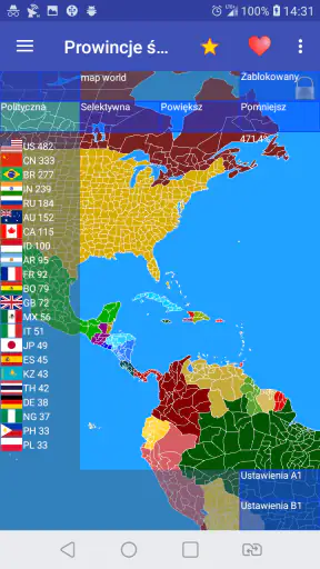 World Provinces: Empire Map