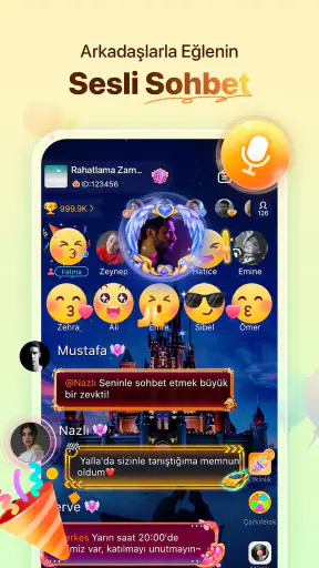 Yalla - Oyun & Sesli Sohbet