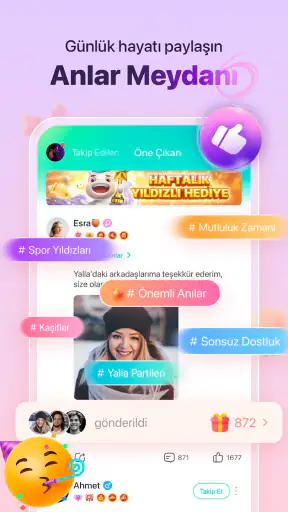Yalla - Oyun & Sesli Sohbet