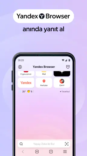 Yandex Browser: Hızlı Tarayıcı