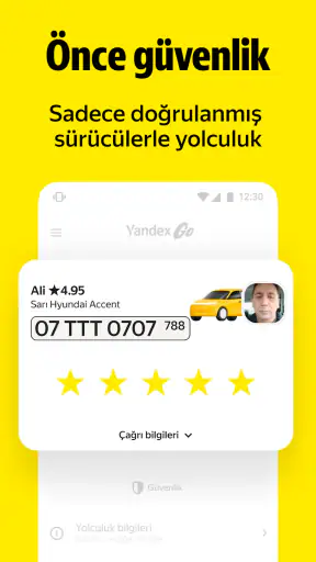 Yandex Go: Şehrindeki taksi