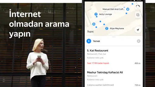 Yandex Maps ve Navigasyon