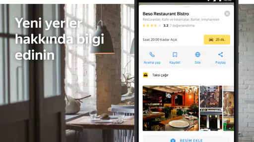 Yandex Maps ve Navigasyon
