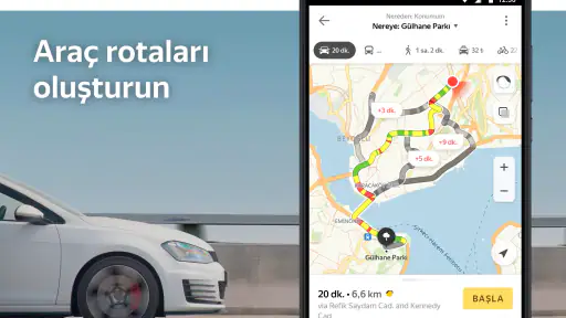 Yandex Maps ve Navigasyon