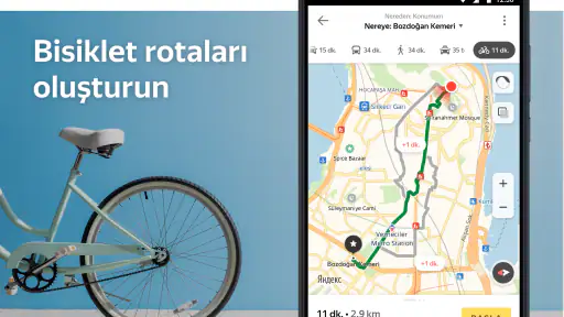 Yandex Maps ve Navigasyon