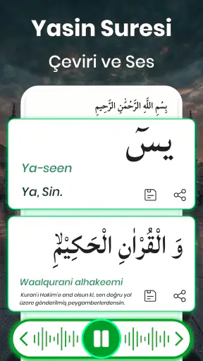 Yasin Suresi Ses Çevrimdışı