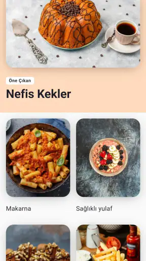 Yemek Tarifleri uygulama