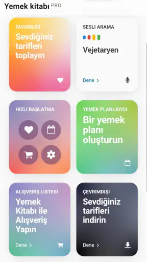 Yemek Tarifleri uygulama