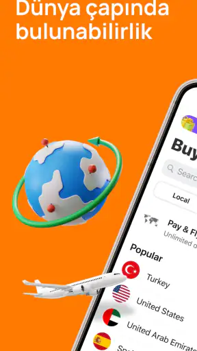 Yesim: eSIM ve Mobil Veri