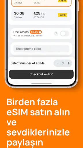 Yesim: eSIM ve Mobil Veri