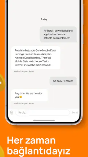 Yesim: eSIM ve Mobil Veri