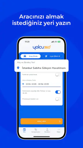 Yolcu360 – Araç Kiralama