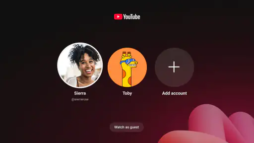 YouTube for Android TV