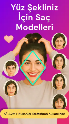 Yüz şekli: Yüz Analizi, AI Saç