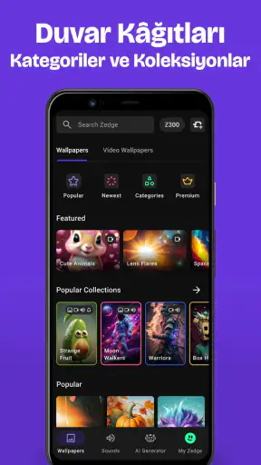 Zedge™ - Duvar Kağıtları