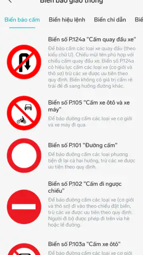 250 Câu ôn thi GPLX hạng A, A1