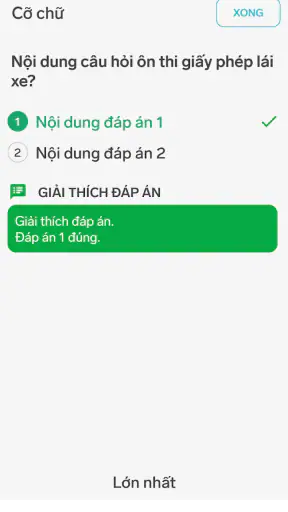 250 Câu ôn thi GPLX hạng A, A1