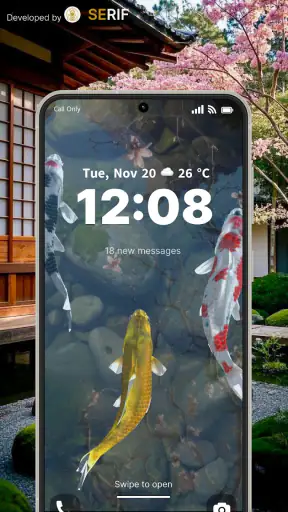 3D Fish Aqua Live Wallpaper