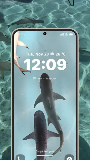 3D Fish Aqua Live Wallpaper