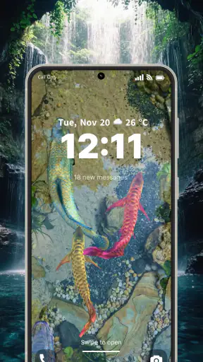 3D Fish Aqua Live Wallpaper